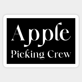 Apple Picking Crew Sticker